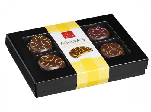 Des Lis Chocolat - Palets Aux Agrumes, 70g