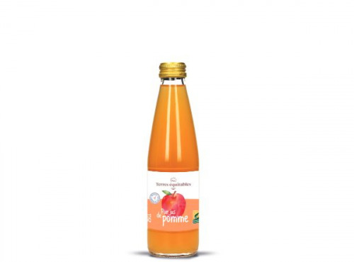 Coopérative Univert - Pur Jus de pomme BIO équitable - 12x25cl