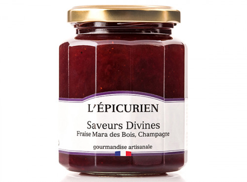 L'Epicurien - Saveurs Divines (fraise Mara Des Bois, Champagne)