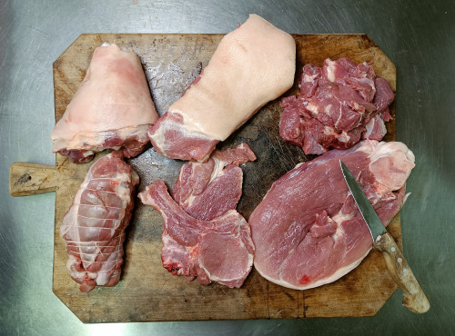 Domaine L'Hermiton - Caissette de Porc élevé en plein air - 5kg