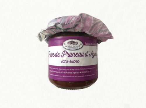 Ferme du Lacay - Pulpe de Pruneaux d'Agen Bio - 220g