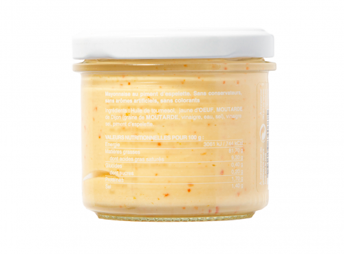 Les Niçois - Mayonnaise Piment Espelette de Tonton fifi(105g)