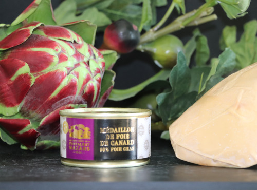 Fontalbat Mazars - Medaillon de foie de canard boite125gr