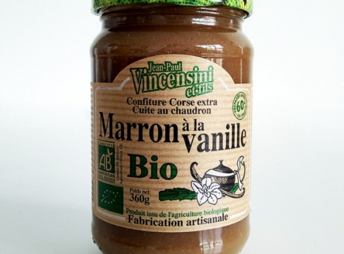 Jean-Paul Vincensini et Fils - Crème de Marron Vanillée Bio