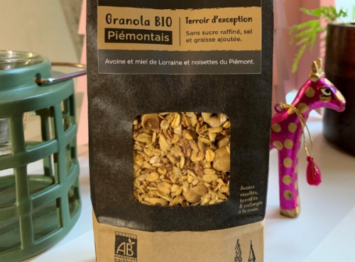 Ferme des Jardins - Granola Bio Piemontais : Miel Et Noisette Du Piemont