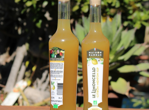 La Maison du Citron - Limoncello Bio au Citron de Menton & Vanille de Madagascar