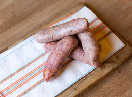 Ferme de Montchervet - Saucisse de Toulouse fumée, 130g