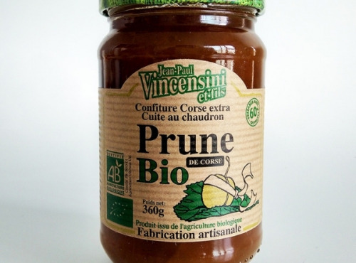 Jean-Paul Vincensini et Fils - Confiture de Prune Bio