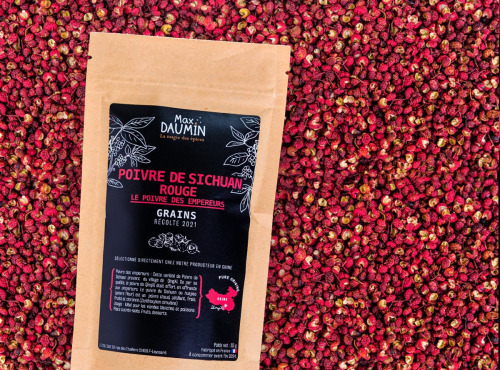 Epices Max Daumin - Poivre de Sichuan Rouge, Variété des Empereurs