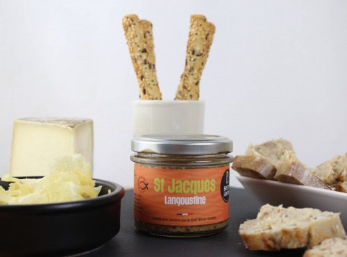 Conserverie Artisanale du Trégor - Rillettes de St Jacques à la Langoustine