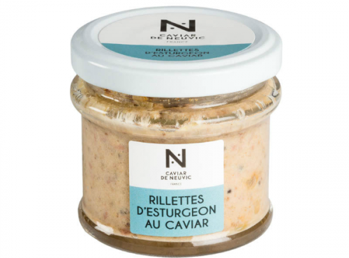 Caviar de Neuvic - Rillettes D'esturgeon Au Caviar Et Baies Roses