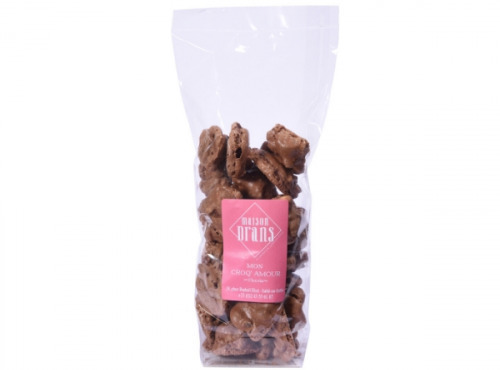 Biscuiterie Maison Drans - Croq'amour au Chocolat - 100 g