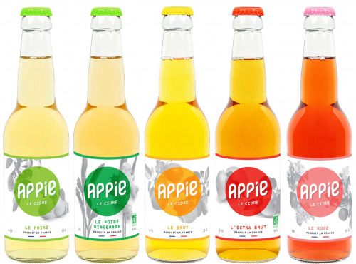 Appie - Cidre APPIE - PACK DÉCOUVERTE de 12 x 33cl