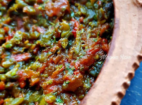 Graines Précieuses - Piments Braisés Aux Tomates Confites À L'huile D'olive