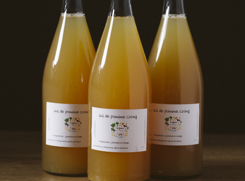 La Ferme des Prun’Elles - Lot De 3 Jus Pomme Coing