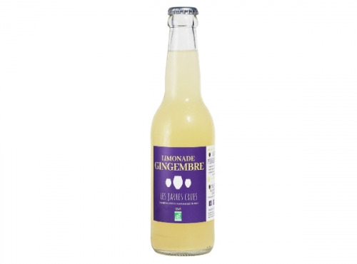 Les Jarres Crues - Limonade Gingembre BIO - 33 cl