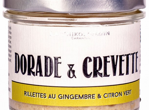 La Chikolodenn - Rillettes de dorade et crevette au gingembre et citron vert