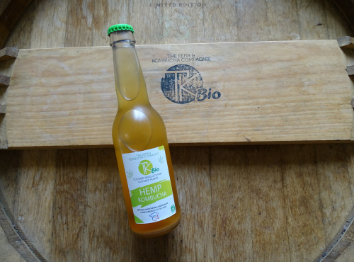 TK Bio - The Kefir et Kombucha Compagnie - Kombucha au chanvre – 12x33cl