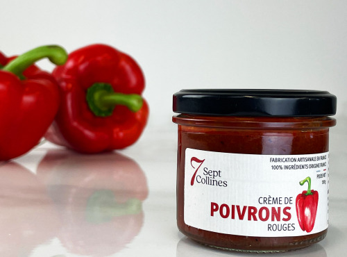 Sept Collines - Crème De Poivrons Rouge - 100g