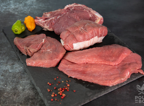 Nature viande - Domaine de la Coutancie - colis de veau Limousin 3 KG