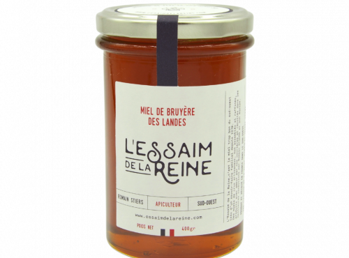 L'Essaim de la Reine - Miel de Bruyère des Landes - 400g