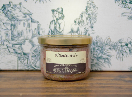 Ferme des Hautes Granges - Rillettes d'oie - 370 g