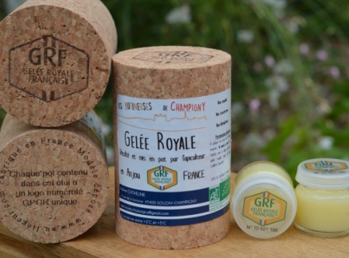 Les Butineuses de Champigny - Gelée Royale Française Bio - 2 X 10g