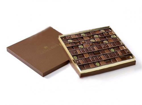 Maison Le Roux - Assortiment Boîte Luxe de Chocolats - Plateau Simple