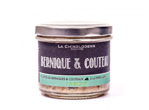 La Chikolodenn - Rillettes De Berniques Et Couteaux À La Persillade Bio