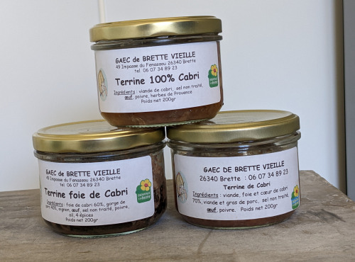 Gaec de Brette Vieille - Trio de terrines de cabri