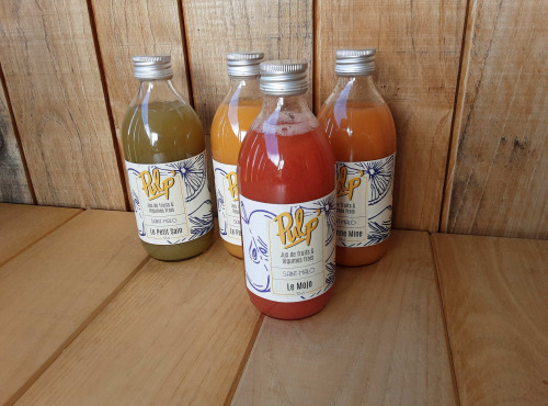 Gourmets de l'Ouest - Purs jus de fruits et légumes frais - pack mini