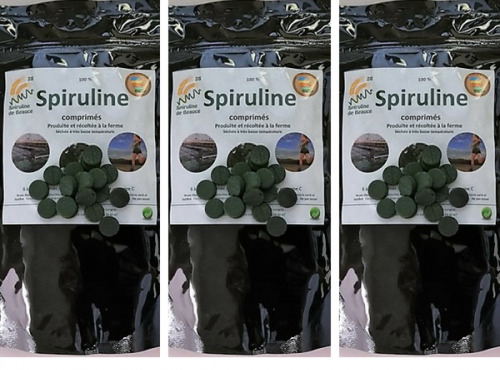 Spiruline de Beauce - Lot : 3 sachets de Spiruline en comprimés