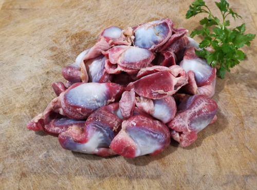 Ferme des Hautes Granges - 6 gésiers de volailles par 200gr