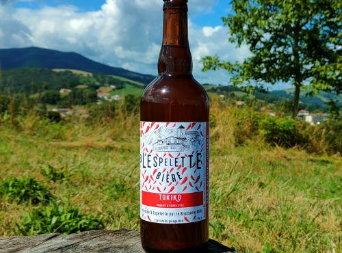 Bipil Aguerria - Blonde au piment d'Espelette 1x75cl - Tokiko - Bière Basque