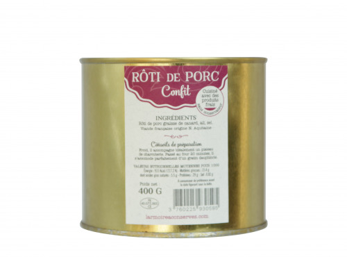 L'Armoire à Conserves - Rôti de porc en boite 400g